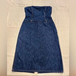 NWOT J. Crew Strapless Denim Dress Indigo
Denim Vintage